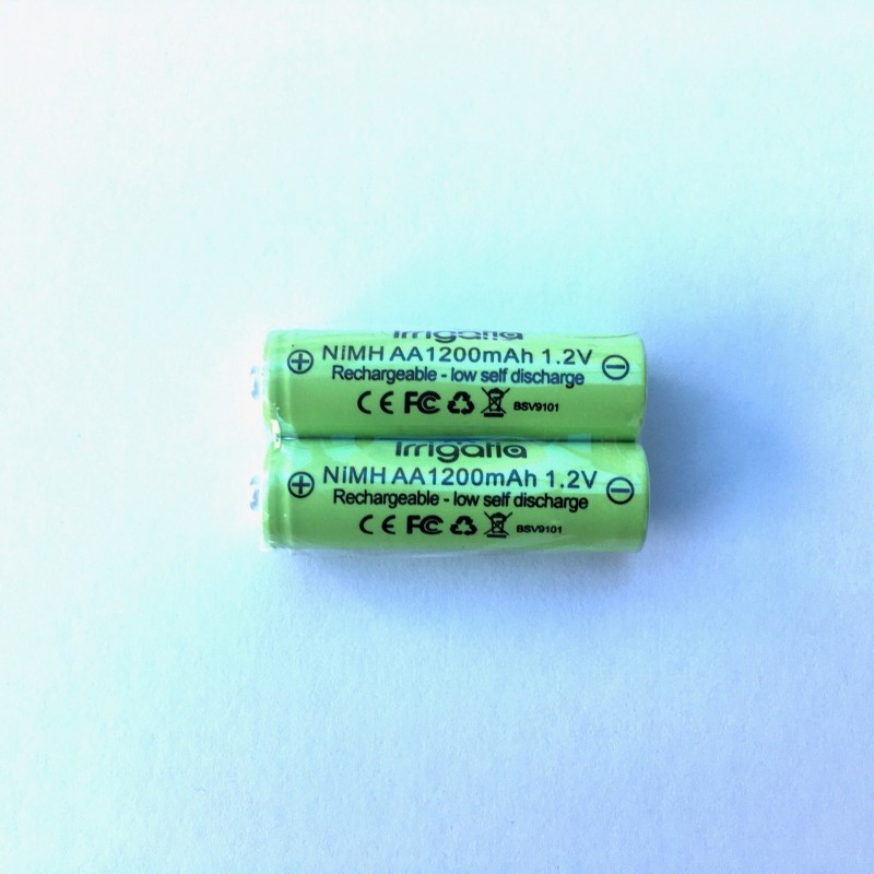 Pack of 2 AA batteries
