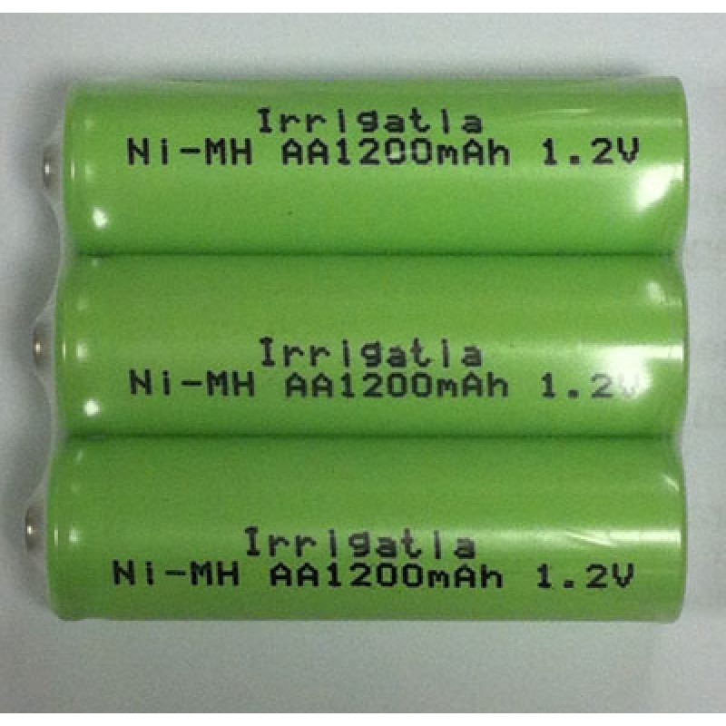 Pack of 3 x AA rechargeable batteries for use with C, K and L series controllers